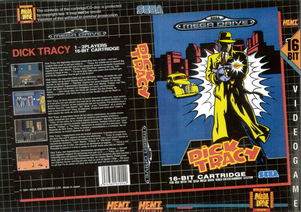 DICK TRACY (MD OMSLAG)