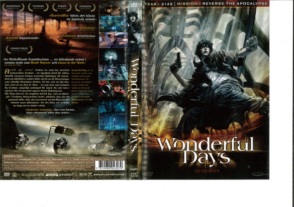 WONDERFUL DAYS (DVD OMSLAG)