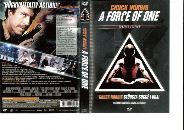 A FORCE OF ONE (DVD OMSLAG)