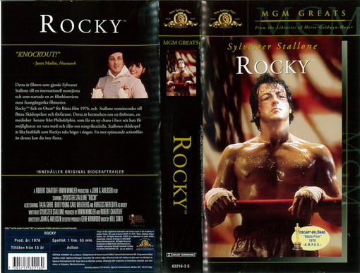 ROCKY (VHS) MGM GREATS