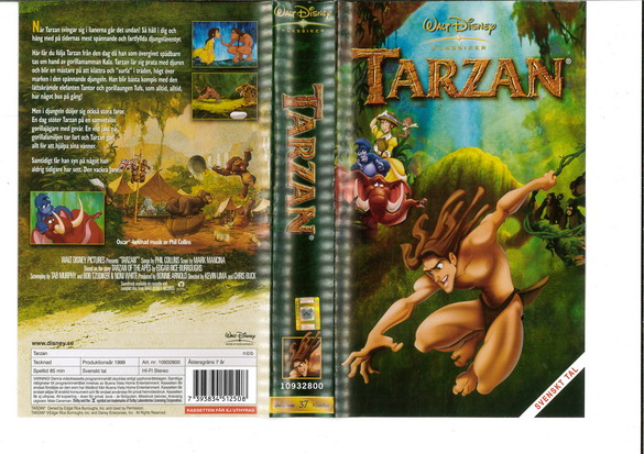 TARZAN (VHS) NYARE