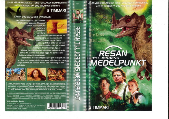 RESAN TILL JORDENS MEDELPUNKT - 2002 (VHS)