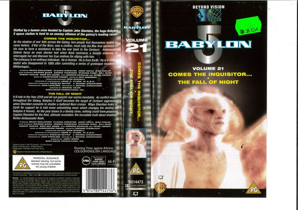 BABYLON 5 Vol 21 (VHS)