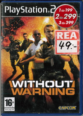 WITHOUT WARNING (PS2) BEG