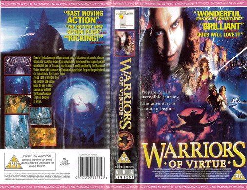 WARRIORS OF VIRTUE  (VHS) UK