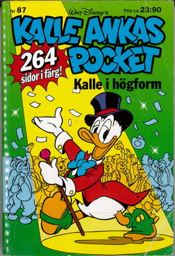 KALLE ANKAS POCKET 087 - KALLE I HÖGFORM