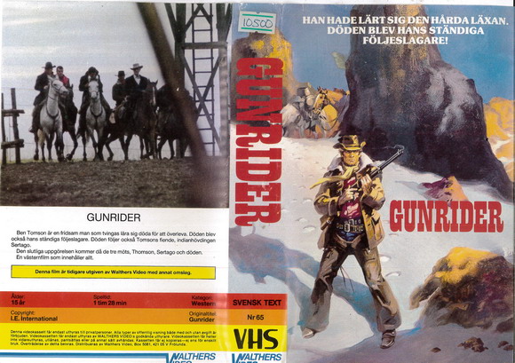 65 GUNRIDER (VHS)