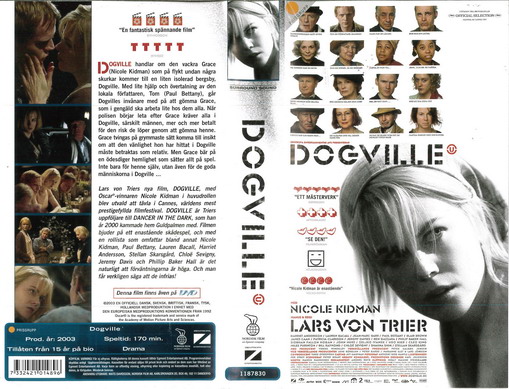 DOGVILLE (VHS)
