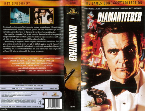 DIAMANTFEBER (VHS) NY