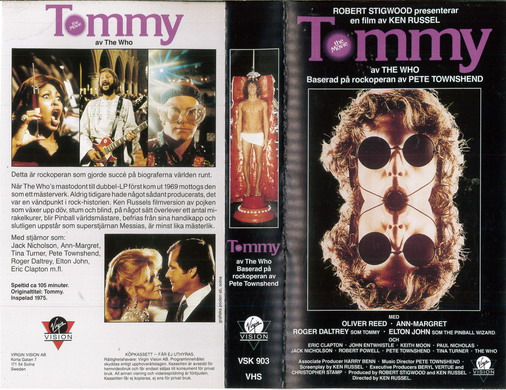 TOMMY (VHS)