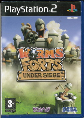 WORMS FORTS UNDER SEIGE  (PS 2)BEG