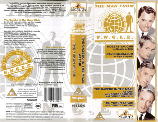 MAN FROM U.N.C.L.E  (VHS)