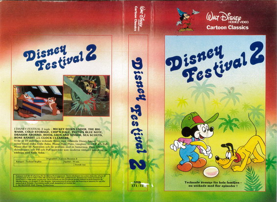 171/73 DISNEY FESTIVAL 2 (VHS)