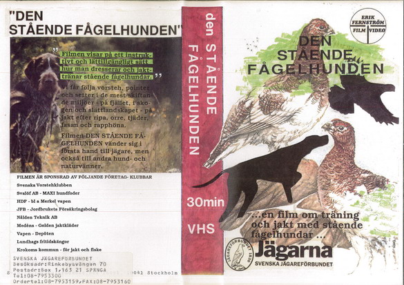DEN STÅENDE FÅGELHUNDEN (VHS)