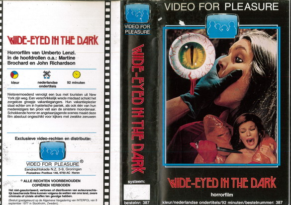 WIDE-EYES IN THE DARK (VHS) HOL