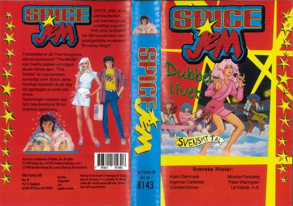 8143 SPICE JAM - DUBBELLIVET (VHS)
