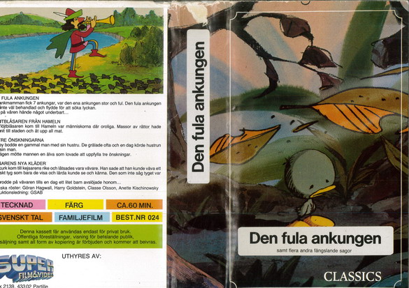 024 den Fula Ankungen (VHS)