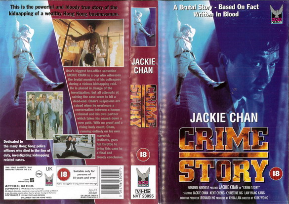 CRIME STORY (VHS) UK