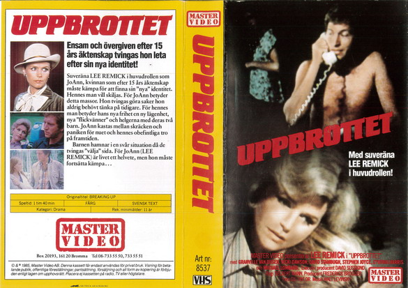 8537 UPPBROTTET (VHS)