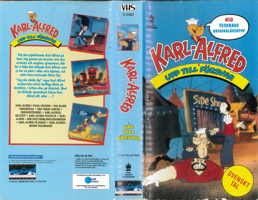 KARL-ALFRED - UPP TILL FÖRSVAR (VHS)