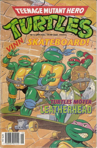 TEENAGE MUTANT HERO TURTLES 1991: 6
