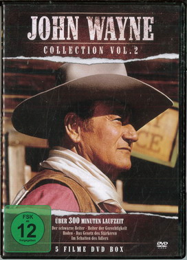 JOHN WAYNE COLLECTION VOL. 2 (TYSK IMPORT) BEG DVD
