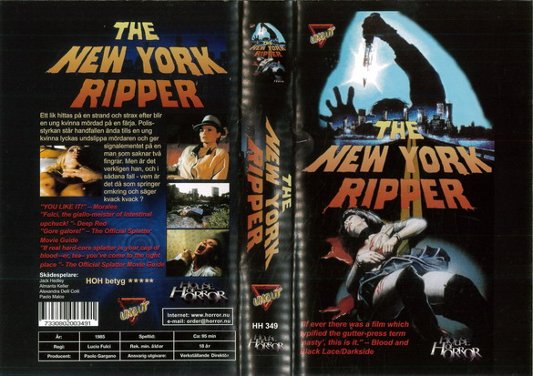 349 NEW YORK RIPPER (VHS)