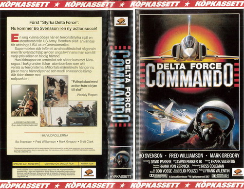 DELTA FORCE COMMANDO (VHS)