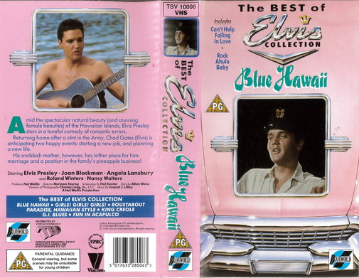 BLUE HAWAII (UK VHS)