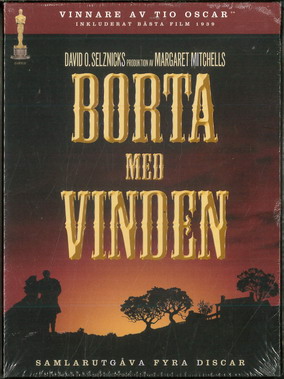 BORTA MED VINDEN (DVD) 4 DISC