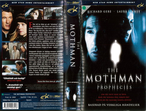 MOTHMAN PROPHECIES (VHS)