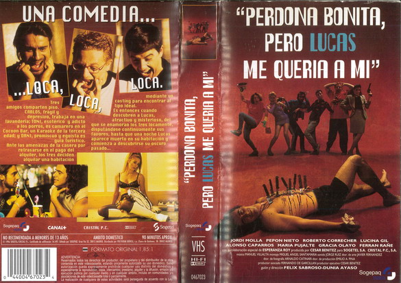 PERDONA BONITA,,,, (VHS) SPAIN
