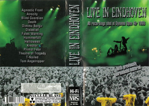 LIVE IN EINDHOVEN (MUSIK VHS)
