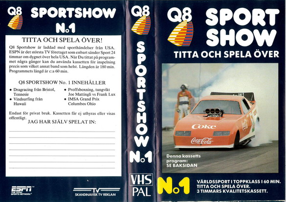 SPORTSHOW N 1 (VHS)