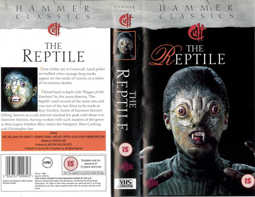 REPTILE (VHS) UK
