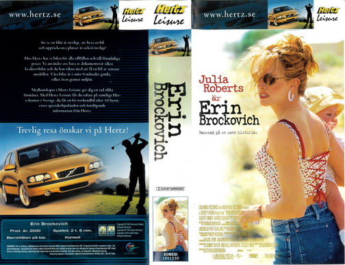 ERIN BROCKOVICH (VHS) HERTZ