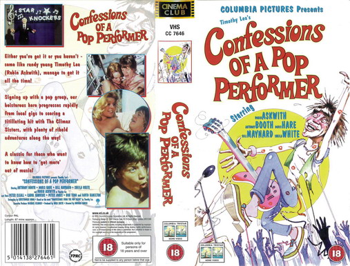 CONFESSIONS OF A POP PERFORMER  (VHS) UK