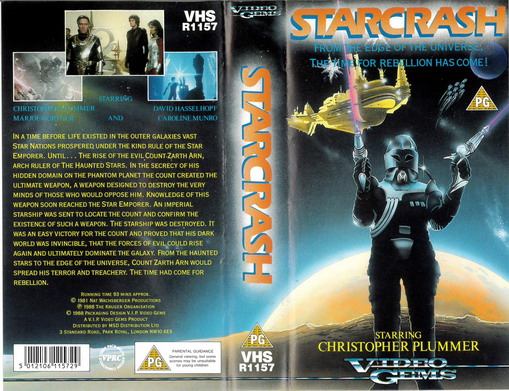 STARCRASH  (VHS) UK
