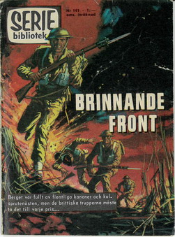 SERIEBIBLIOTEKET NR 141 - BRINNANDE FRONT