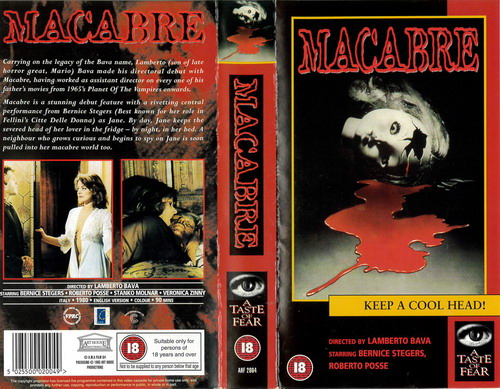 MACABRE (VHS) UK
