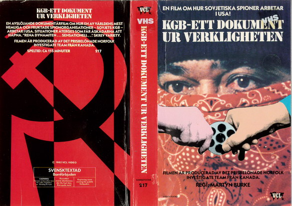 217 KGB - ETT DOKUMENT UR VERKLIGHETEN (VHS)