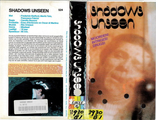 SHADOW UNSEEN (VIDEO 2000) HOL