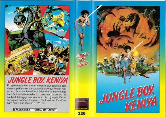 326 JUNGLE BOY'KENIYA (VHS)