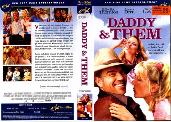 DADDY AND THEM (Vhs-Omslag)