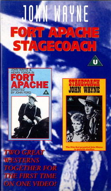FORT APACHE  + STAGECOACH - UK (VHS)