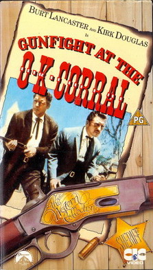 GUNFIGHT AT THE OK CORRAL - UK (VHS)