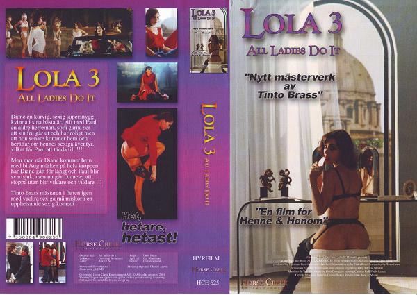 LOLA 3 ALL LADIES DO IT (Vhs-Omslag)