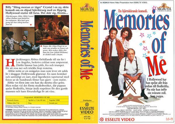 27162 MEMORIES OF ME  (VHS)