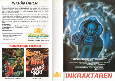 INKRÄKTAREN (VHS)