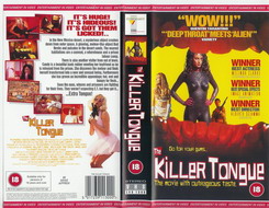 KILLER TONGUE (VHS) UK